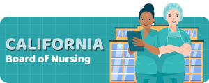 california board of nursing application status phone number