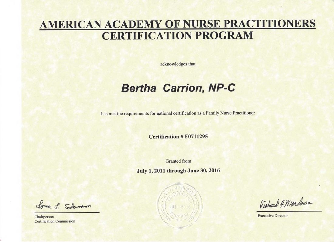 nurse practitioner certification